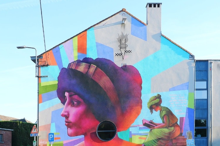 Street Art Parcours in Louvain-la-Neuve