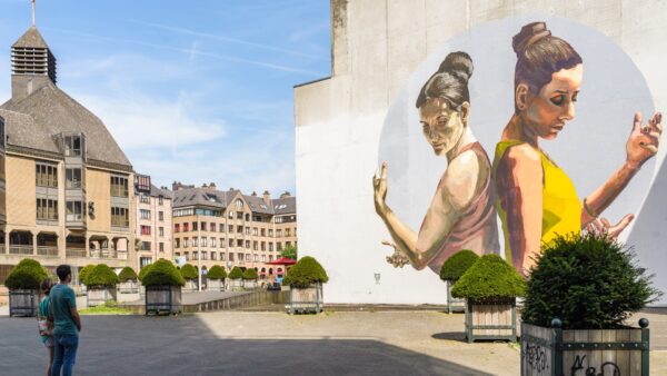 Grand Place in Louvain-la-Neuve