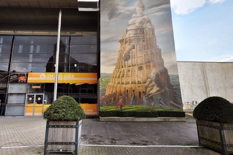 Grand Place in Louvain-la-Neuve