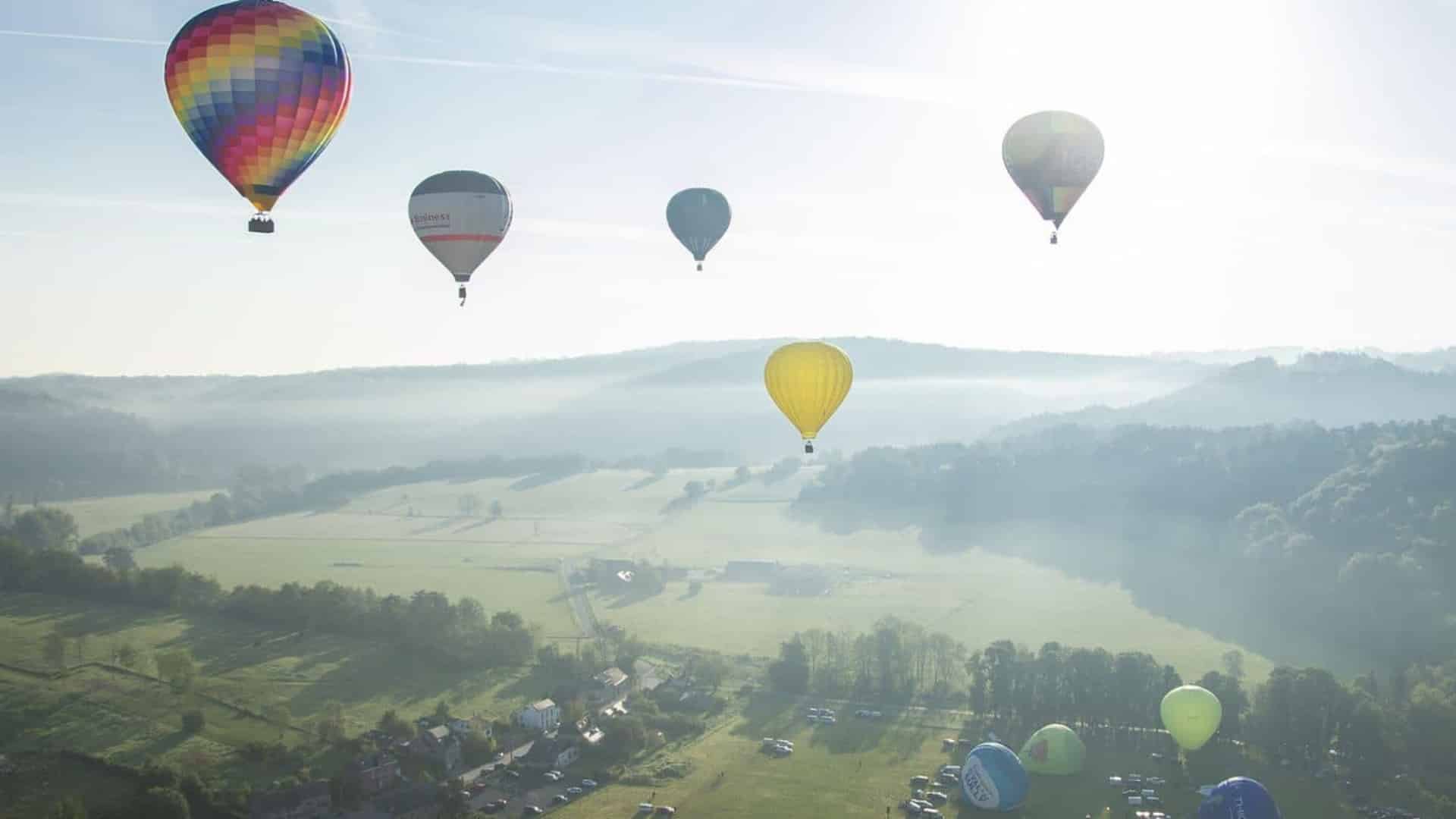 Heteluchtballon Festival Han-Vol et Vous in Han-sur-Lesse