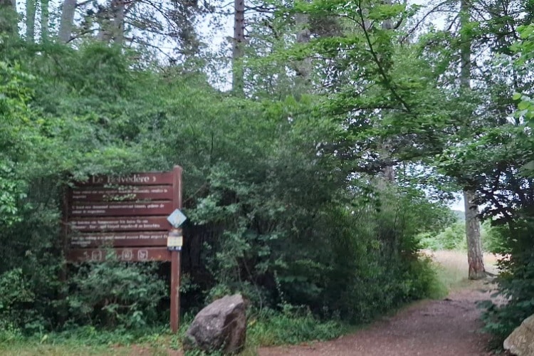 Panorama bij Han-sur-lesse