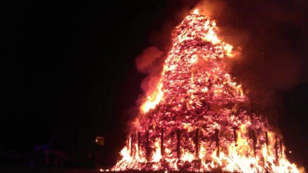 Paasvuren in de Ardennen Grand Feux
