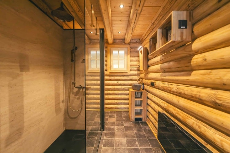 chalet met sauna
