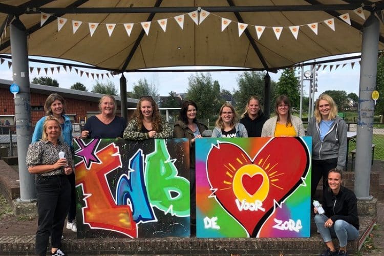 Graffiti workshop in de Ardennen