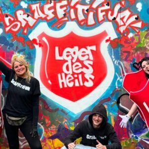 Graffiti workshop in de Ardennen