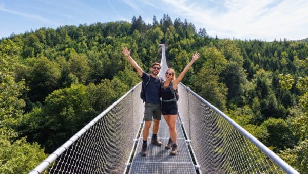 Hangbrug van Sainte-Cécile: ontdek de Himalayabrug