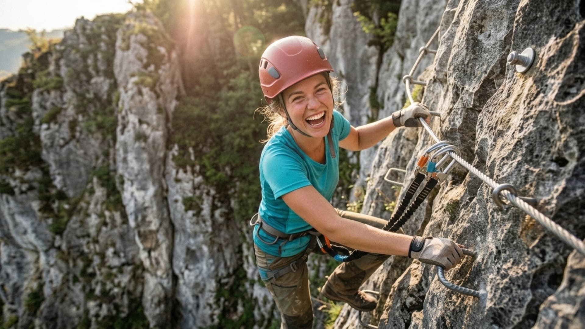 Klettersteig & Grot Avontuur in Aywaille